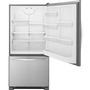 Réfrigérateur à congélateur inférieur de 33 po, 22 pi³ avec machine à glaçons Whirlpool - WRB322DMBM