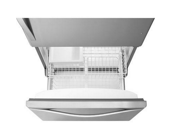 Réfrigérateur à congélateur inférieur de 33 po, 22 pi³ avec machine à glaçons Whirlpool - WRB322DMBM