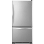 Réfrigérateur à congélateur inférieur de 30 po, 18,6 pi³ Whirlpool - WRB329RFBM