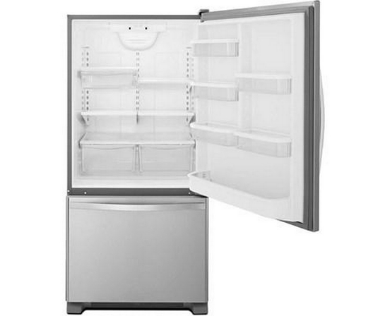 Réfrigérateur à congélateur inférieur de 30 po, 18,6 pi³ Whirlpool - WRB329RFBM