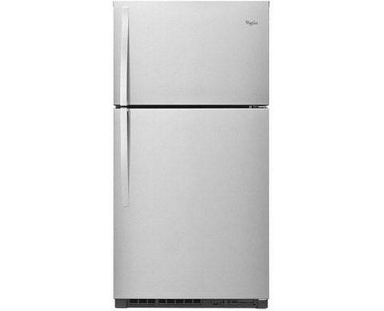 Réfrigérateur à congélateur supérieur amovible de 33 po, 21.3 pi³ avec bac  Flexi-Slide™ Whirlpool - WRT541SZDM