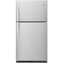 Réfrigérateur à congélateur supérieur amovible de 33 po, 21.3 pi³ avec bac  Flexi-Slide™ Whirlpool - WRT541SZDM