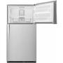 Réfrigérateur à congélateur supérieur amovible de 33 po, 21.3 pi³ avec bac  Flexi-Slide™ Whirlpool - WRT541SZDM
