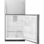 Réfrigérateur à congélateur supérieur amovible de 33 po, 21.3 pi³ avec bac  Flexi-Slide™ Whirlpool - WRT541SZDM