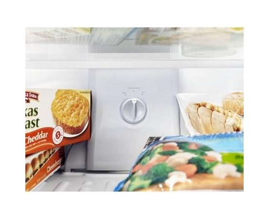 Réfrigérateur à congélateur supérieur amovible de 33 po, 21.3 pi³ avec bac  Flexi-Slide™ Whirlpool - WRT541SZDM