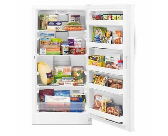 Congélateur vertical de 15,7 pi³ Whirlpool - WZF56R16DW