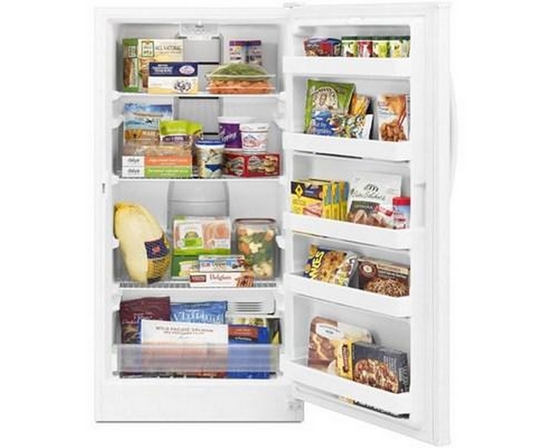 Congélateur vertical de 15,7 pi³ Whirlpool - WZF56R16DW