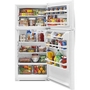 Réfrigérateur à congélateur supérieur de 28 po, 14.3 pi³ Whirlpool - WRT314TFDW