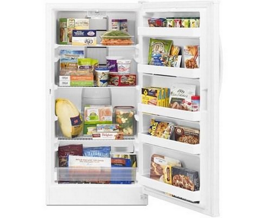 Congélateur vertical de 16 pi³ Whirlpool - WZF57R16FW