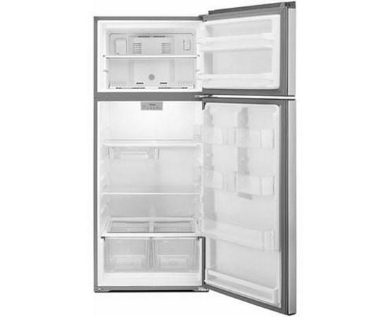 Réfrigérateur à congélateur supérieur de 28 po, 17.64 pi³ Whirlpool - WRT518SZFG