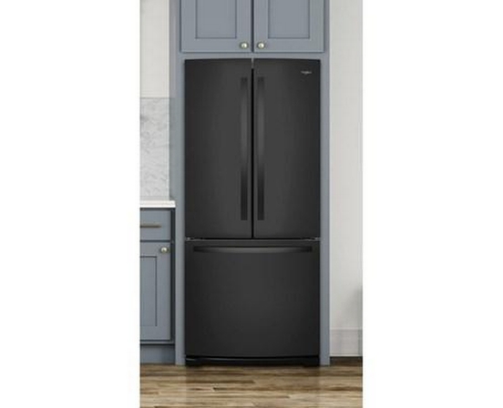 Réfrigérateur trois portes avec porte à deux battants de 30 po, 19,68 pi³ Whirlpool - WRF560SMHB
