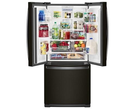 Réfrigérateur trois portes avec porte à deux battants de 30 po, 19,68 pi³ Whirlpool - WRF560SMHV