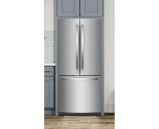 Réfrigérateur trois portes avec porte à deux battants de 30 po, 19,68 pi³ Whirlpool - WRF560SMHZ