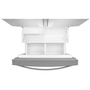 Réfrigérateur trois portes avec porte à deux battants de 30 po, 19,68 pi³ Whirlpool - WRF560SMHZ