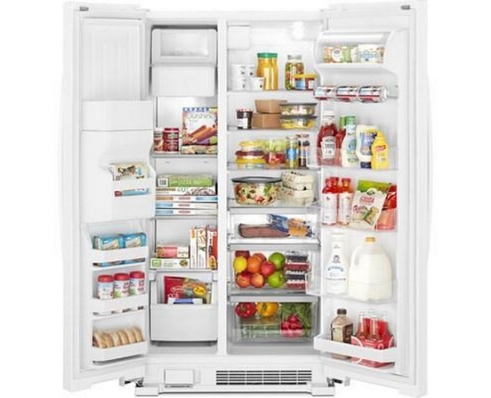 Réfrigérateur côte à côte de 36 po, 24.55 pi³ Whirlpool - WRS325SDHW