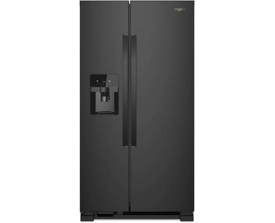 Réfrigérateur côte à côte de 36 po, 24.55 pi³ Whirlpool - WRS325SDHB