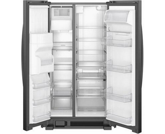 Réfrigérateur côte à côte de 36 po, 24.55 pi³ Whirlpool - WRS325SDHB