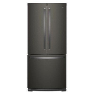 Réfrigérateur trois portes avec porte à deux battants amovible de 30 po 19,68 pi³ avec filtre à air FreshFlow™ Whirlpool - WRF560SFHV