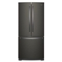 Réfrigérateur trois portes avec porte à deux battants amovible de 30 po 19,68 pi³ avec filtre à air FreshFlow™ Whirlpool - WRF560SFHV