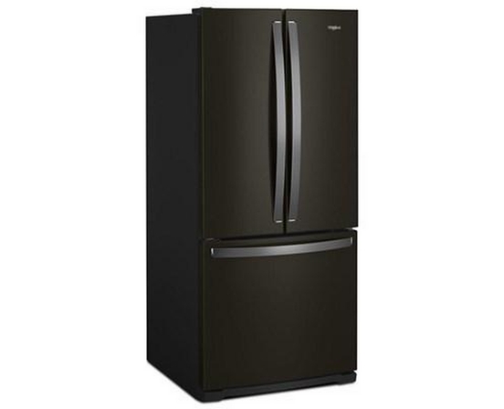 Réfrigérateur trois portes avec porte à deux battants amovible de 30 po 19,68 pi³ avec filtre à air FreshFlow™ Whirlpool - WRF560SFHV