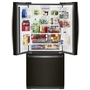 Réfrigérateur trois portes avec porte à deux battants amovible de 30 po 19,68 pi³ avec filtre à air FreshFlow™ Whirlpool - WRF560SFHV