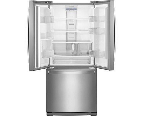 Réfrigérateur trois portes avec porte à deux battants amovible de 30 po 19,68 pi³ avec filtre à air FreshFlow™. Whirlpool - WRF560SFHZ