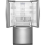 Réfrigérateur trois portes avec porte à deux battants amovible de 30 po 19,68 pi³ avec filtre à air FreshFlow™. Whirlpool - WRF560SFHZ