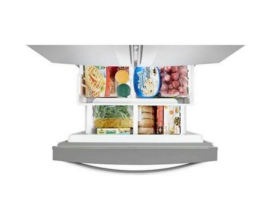 Réfrigérateur trois portes avec porte à deux battants amovible de 30 po 19,68 pi³ avec filtre à air FreshFlow™. Whirlpool - WRF560SFHZ