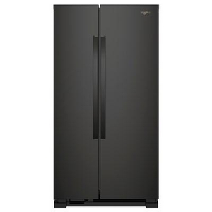 Réfrigérateur côte-à-côte amovible de 33 po, 21.7 pi³ avec dégivrage intelligent Whirlpool - WRS312SNHB