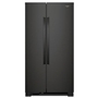 Réfrigérateur côte-à-côte amovible de 33 po, 21.7 pi³ avec dégivrage intelligent Whirlpool - WRS312SNHB