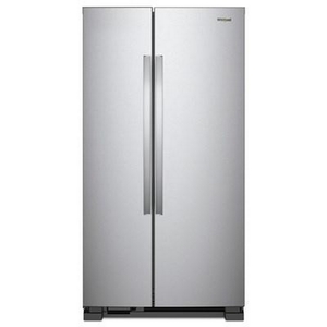 Réfrigérateur côte-à-côte amovible de 33 po, 21.7 pi³ avec dégivrage intelligent Whirlpool - WRS312SNHM