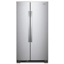 Réfrigérateur côte-à-côte amovible de 33 po, 21.7 pi³ avec dégivrage intelligent Whirlpool - WRS312SNHM