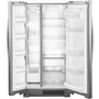 Réfrigérateur côte-à-côte amovible de 33 po, 21.7 pi³ avec dégivrage intelligent Whirlpool - WRS312SNHM