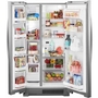 Réfrigérateur côte-à-côte amovible de 33 po, 21.7 pi³ avec dégivrage intelligent Whirlpool - WRS312SNHM