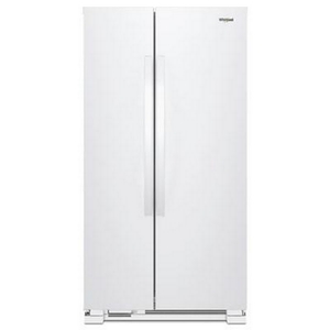 Réfrigérateur côte-à-côte amovible de 33 po, 21.7 pi³ avec dégivrage intelligent Whirlpool - WRS312SNHW