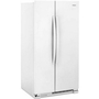 Réfrigérateur côte-à-côte amovible de 33 po, 21.7 pi³ avec dégivrage intelligent Whirlpool - WRS312SNHW