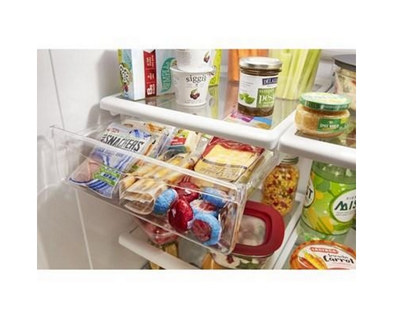 Réfrigérateur à congélateur inférieur de 33 po, 22 pi³ avec machine à glaçons Whirlpool - WRB322DMHV