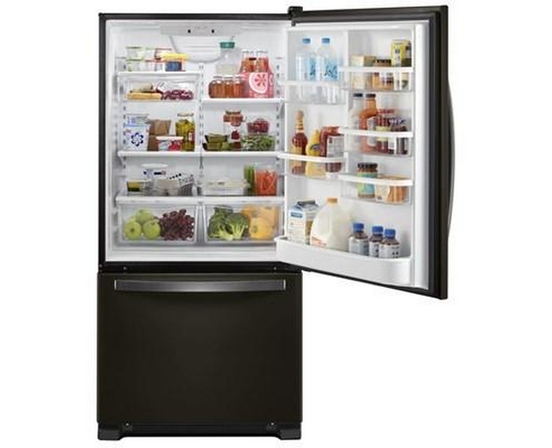Réfrigérateur à congélateur inférieur de 33 po, 22 pi³ avec machine à glaçons Whirlpool - WRB322DMHV