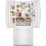 Réfrigérateur trois portes avec porte à deux battants amovible de 30 po 19,68 pi³ avec filtre à air FreshFlow™ Whirlpool - WRF560SFHW