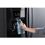 Réfrigérateur côte-à-côte amovible de 33 po, 2,4 pi³ avec distributeur externe de glaçons et eau avec filtration d'eau  EveryDrop™ Whirlpool - WRS331SDHB