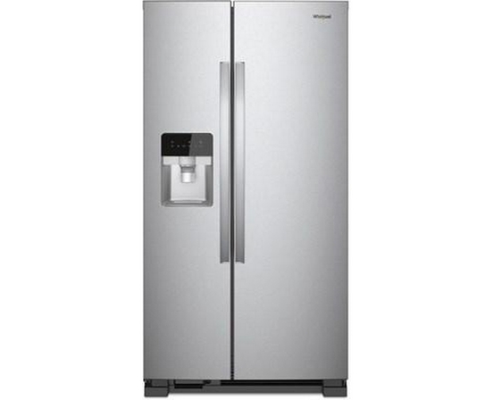 Réfrigérateur côte-à-côte amovible de 33 po, 2,4 pi³ avec distributeur externe de glaçons et eau avec filtration d'eau  EveryDrop™ Whirlpool - WRS331SDHM