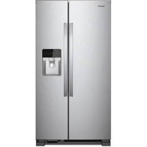 Réfrigérateur côte-à-côte amovible de 33 po, 2,4 pi³ avec distributeur externe de glaçons et eau avec filtration d'eau  EveryDrop™ Whirlpool - WRS331SDHM
