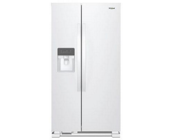 Réfrigérateur côte-à-côte amovible de 33 po, 2,4 pi³ avec distributeur externe de glaçons et eau avec filtration d'eau  EveryDrop™ Whirlpool - WRS331SDHW