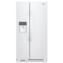 Réfrigérateur côte-à-côte amovible de 33 po, 2,4 pi³ avec distributeur externe de glaçons et eau avec filtration d'eau  EveryDrop™ Whirlpool - WRS331SDHW