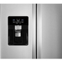 Réfrigérateur côte-à-côte de 36 po, 24,5 pi³ amovible avec distributeur externe de glaçons et d'eau avec filtration d'eau  EveryDrop™ Whirlpool - WRS335SDHM