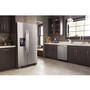 Réfrigérateur côte-à-côte de 36 po, 24,5 pi³ amovible avec distributeur externe de glaçons et d'eau avec filtration d'eau  EveryDrop™ Whirlpool - WRS335SDHM