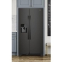 Réfrigérateur côte-à-côte de 36 po, 24,5 pi³ amovible avec distributeur externe de glaçons et d'eau avec filtration d'eau  EveryDrop™ Whirlpool - WRS335SDHB