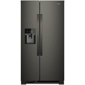 Réfrigérateur côte-à-côte amovible de 36 po, 24,5 pi³ avec distributeur externe de glaçons et eau avec filtration d'eau EveryDrop™ Whirlpool - WRS555SIHV