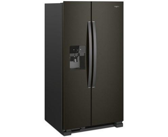 Réfrigérateur côte-à-côte amovible de 36 po, 24,5 pi³ avec distributeur externe de glaçons et eau avec filtration d'eau EveryDrop™ Whirlpool - WRS555SIHV