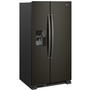 Réfrigérateur côte-à-côte amovible de 36 po, 24,5 pi³ avec distributeur externe de glaçons et eau avec filtration d'eau EveryDrop™ Whirlpool - WRS555SIHV